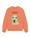 Will Sit for Snacks: The Yellow Labrador Oversized Sweatshirt