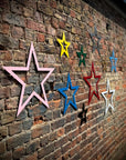 Rustic Garden Star Decorations