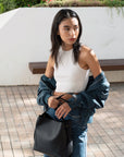Oli Vegan Apple Leather Bag - Adjustable Crossbody or Shoulder Bag - Eco-Friendly & Durable by Sook Stainable at brixbailey.com