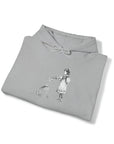 Graphic Print Unisex Hooded Sweatshirt