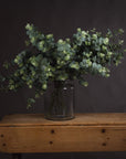 Lifelike 70cm artificial eucalyptus spray with silver-green leaves for home decor, no maintenance required by sostter at brixbailey.com