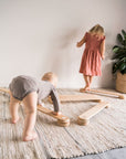 Wooden Balance Beams for Active Play
