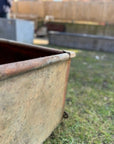 Reclaimed Galvanised Trough Garden Planter / Raised Bed Plant Tree Shrub Herb Pot CC