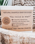 You Rolled in What?! Natural Deodorising Dog Shampoo Bar – 80g