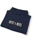 Graphic Print Unisex Hooded Sweatshirt