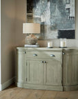 Elegant Amalfi Grey Hurricane Lantern | Large Statement Piece