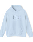 Graphic Print Unisex Hooded Sweatshirt