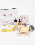 Summery Christmas in July - Care Package, Handmade Natural Bath and Body Gift Box, Thank You Gift, Chrismas Gift box, Holiday spa box - Citrus full set with a FREE white sponge