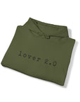 Graphic Print Hooded Unisex Men's Sweatshirt Top
