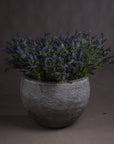Realistic purple lavender bouquet with 12 lifelike flower heads, perfect for French country decor by Sostter at brixbailey.com
