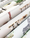 Safari Animals Watercolour Wallpaper - Children's Bedroom & Nursery