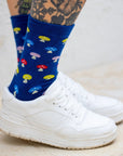 Mushroom Bamboo Socks
