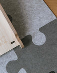 Four Piece Felt Puzzle Playmat for Imaginative Play