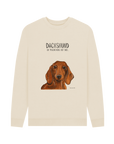 Mischievous Hot Dog Sweatshirt – For the Fearless Doxie Fans!