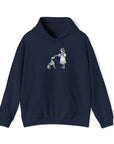 Graphic Print Unisex Hooded Sweatshirt