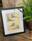 Victorian Anatomy Engraving – Antique Medical Print M