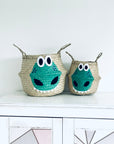Green Dinosaur Basket - Small
