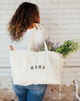 Mama Canvas Tote Bag