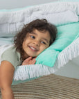 Blue Lagoon Hammock: Serenity & Style for Every Home - Handmade in Poland, Child-Safe & Comfortable by Sówka at www.brixbailey.com