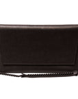 Black Matte Leather Shoulder Bag – Versatile & Handmade by RR at brixbailey.com