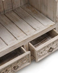 Albasia Bathroom Cabinet - Whitewash