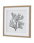 Ocean-Inspired Coral Reef Art | Handcrafted Beaded Frame