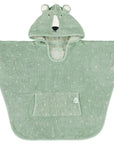 Hooded Bathing Poncho for Kids - Mr. Polar Bear