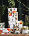 Nectarine & Sandalwood Candle in a Matt Gold Tin