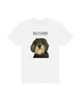Mischievous Wire Haired Hot Dog Kids' T-Shirt – Small Pup, Big Attitude!