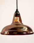 Cawston Solid Copper Coolicon Lampshade Pendant Light - 11 Inch