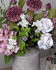Elegant Bloomville Urn Stone Vase | Timeless Memorial Decor