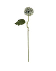 Pale Blue Green Faux Chrysanthemum Stem