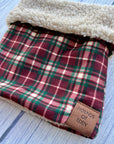 Tartan Me Up - Red & Cream Tartan Dog Snood