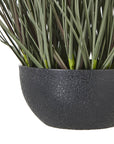 Faux Fountain Grass Plant in Pot for Indoor Style