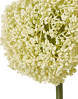 Cream Allium Stem Faux Flower Decor