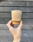 Flat white cups