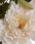 White Peony Bouquet Fresh Faux Flowers