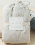 Quilted Play Mat - Natural Chambray