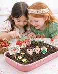 Fairy Gardening Kit for kids | Sensory Play set with Apron,Tray, Shovel, Fairies, Soil & Seeds | The Playmakers Co