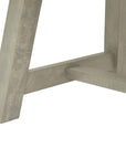 Rectangular Dining Table in Grey Wood Finish