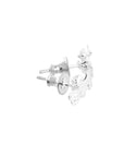 Bumble Bee Silver Stud Earrings