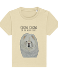 Cream Chow Chow Baby T-Shirt – The Cuddliest Tee for Your Little One!