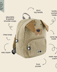 Kids' Adventure Backpack – Water Repellent & Machine Washable by Trixie Baby at brixbailey.com