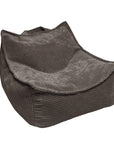 Velvet Sako Bean Bag in Brown