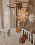 Handmade Flowers baby mobile-7