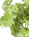 Fresh Green Viburnum Spray | Natural Floral Decor