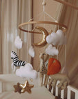 Handmade Safari baby mobile-5