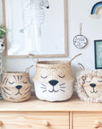 Natural Tiger Basket - Small