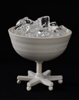 Wheel chair ice bowl