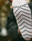 White Performance Trainer Socks